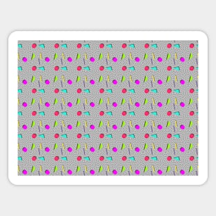 80's Repeating Pattern Sticker